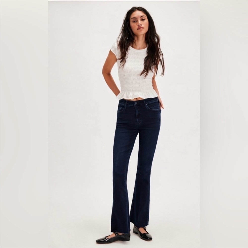 MOTHER The Weekender Fray Jeans Size 31 NWT
